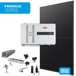 Solcellepakke Fronius 120 Paneler Eternit All Black (57 kWp)