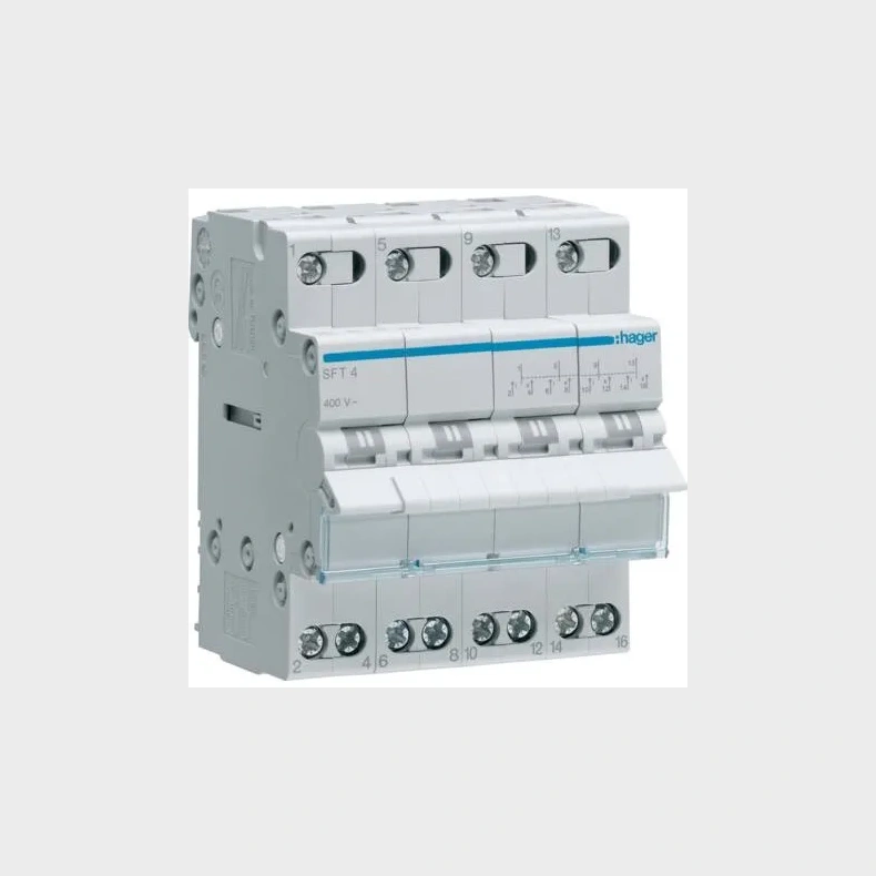 Wex�e SFT440 Omskifter 4P 40A midterstilling 1-0-2