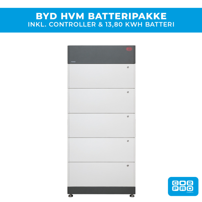 BYD HVM Batteripakke 13,8 kWh