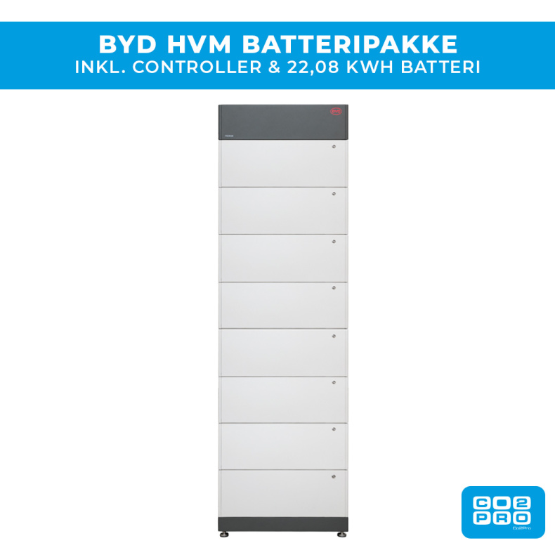 BYD HVM Batteripakke 22,08 kWh