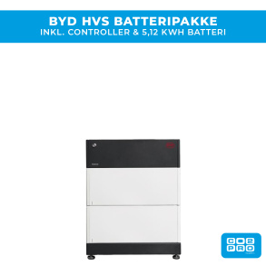 BYD HVS Batteripakke 5,12 kWh