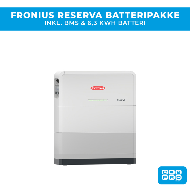 Fronius Reserva batteripakke 6,3 kWh