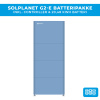 Solplanet G2-E batteripaket 20,48 kWh