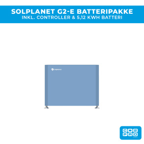 Solplanet G2-E batteripakke 5,12 kWh 
