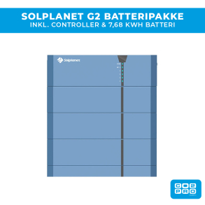 Solplanet G2 batteripakke 7,68 kWh