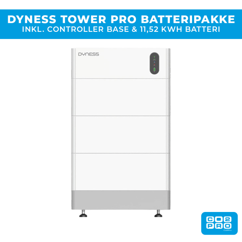 Dyness Tower PRO batteripakke 11,52 kWh
