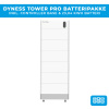 Dyness Tower PRO batteripakke 23,04 kWh