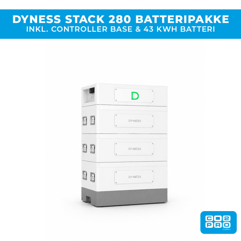 Dyness Stack280 batteripakke 43 kWh