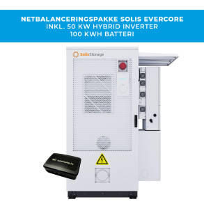 Solis n�tbalanseringspaket - 50 kW v�xelriktare + 100 kWh batteri