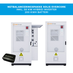 Solis n�tbalanseringspaket - 50 kW v�xelriktare + 200 kWh batteri