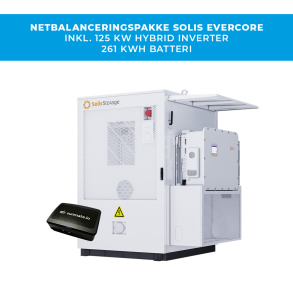 Solis n�tbalanseringspaket - 125 kW v�xelriktare + 261 kWh batteri