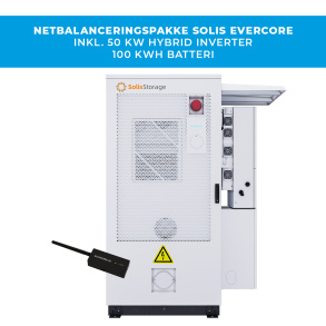 Solis n�tbalanseringspaket - 50 kW v�xelriktare + 100 kWh batteri
