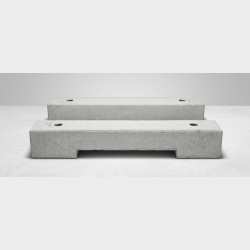 Betonfundament til BESS 230x40x35cm til LUNA2000-200kWh