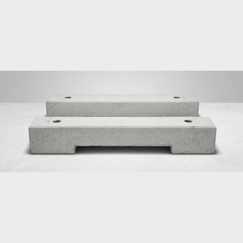 Betonfundament til BESS 230x40x35cm til LUNA2000-200kWh