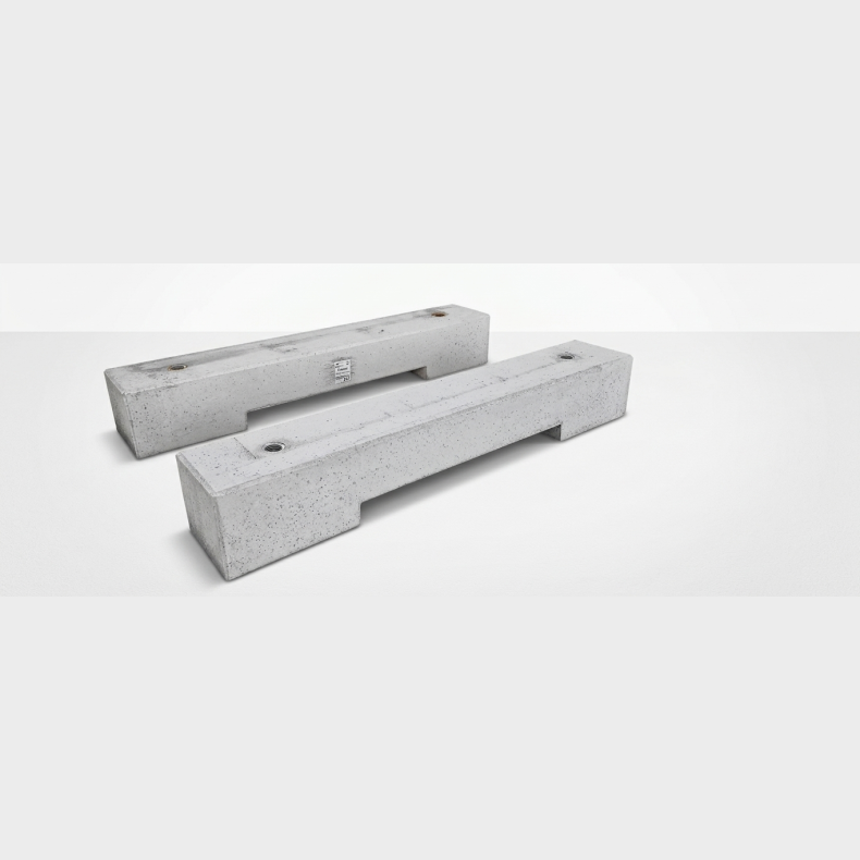 Betonfundament til BESS 230x40x35cm til LUNA2000-200kWh