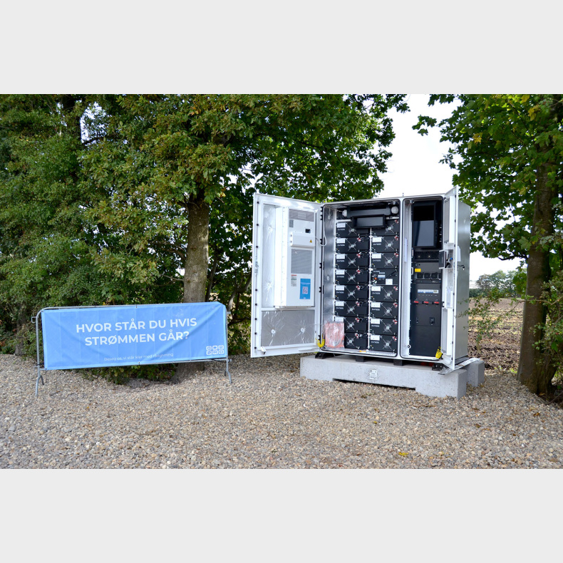 Betonfundament til BESS 230x40x35cm til LUNA2000-200kWh