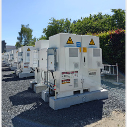 Betonfundament til BESS 230x40x35cm til LUNA2000-200kWh