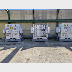 Betonfundament til BESS 230x40x35cm til LUNA2000-200kWh