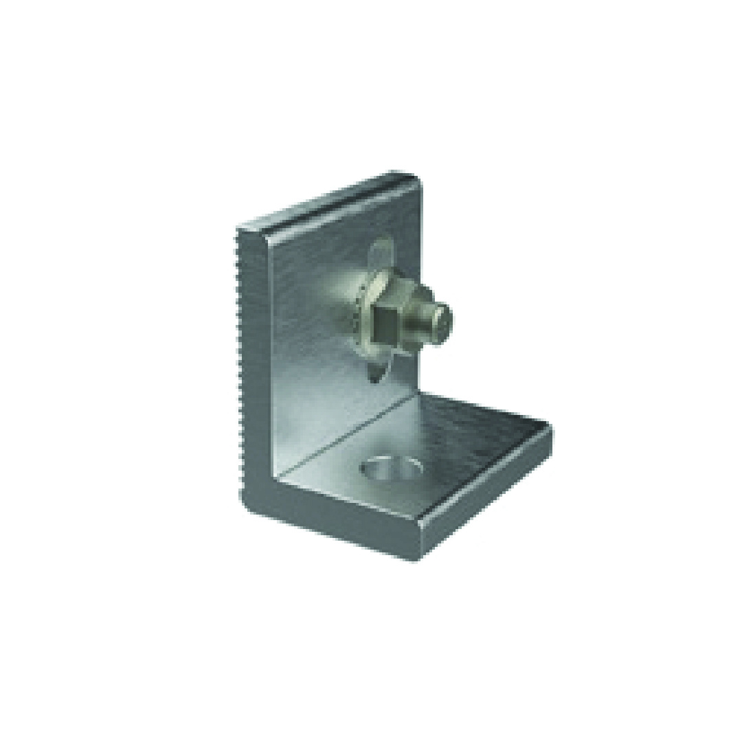 JUAL montagevinkel M10 Alu – vinklet forbindelse til solcellemontage