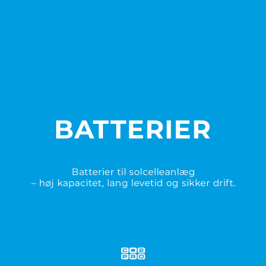 Batterier
