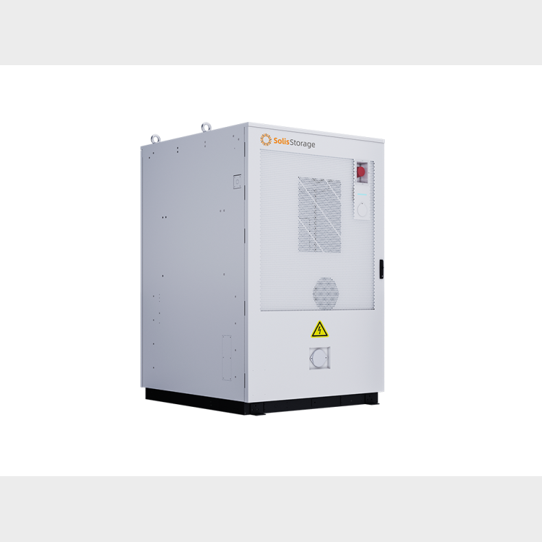 Solis n�tbalanseringspaket - 125 kW v�xelriktare + 522 kWh batteri