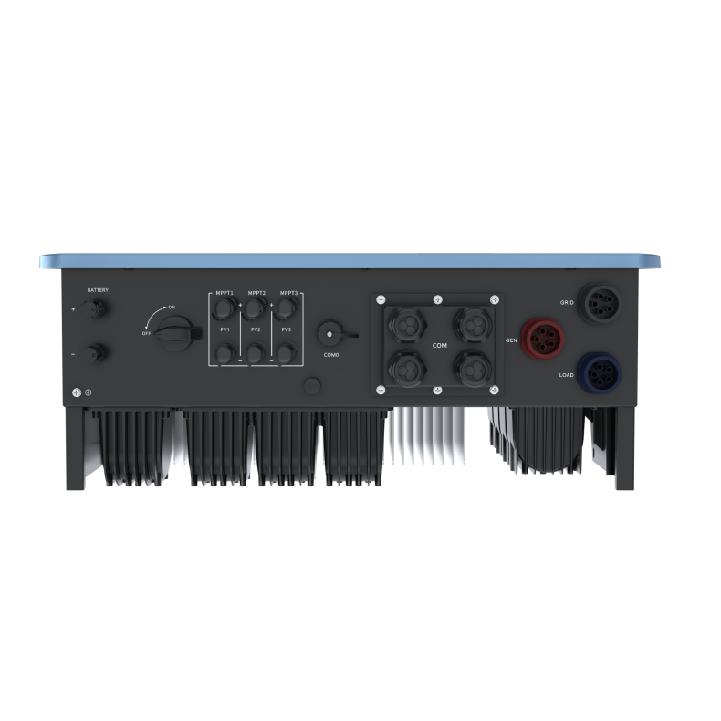 Solplanet 8kw ASW08kH-T2 3 faset hybrid 2 mppt w/assym outp + AFCI