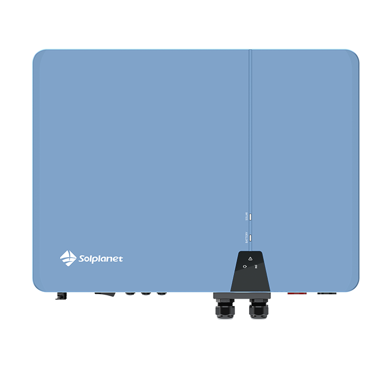 Solplanet 8kw ASW08kH-T2 3 faset hybrid 2 mppt w/assym outp + AFCI