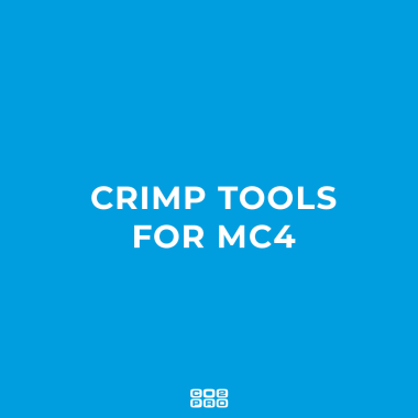 Crimp tools for MC4
