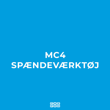 MC4 Spændeværktøj