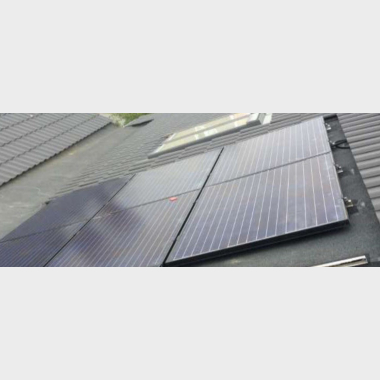 Tagpapskinne (Ballast fri løsning) 5-15° hældning