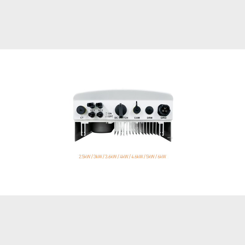 Solis 3,0kW S6-GR1P3K 2 MPPT 1 faset DC Switch