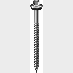 K2 Self-drilling screw 6.8x140 incl. mounted sealing washer to SpliceFoot