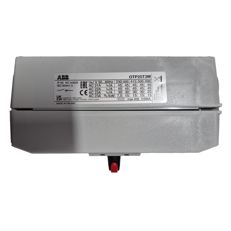 ABB AC Skerhetsbrytare 25A 3-polig +J (OTP63T3M)