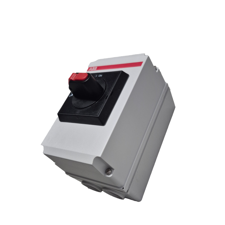 ABB DC sikkerheds afbryder 16A 660V 1 streng m. Sort drejegreb (OTDCP16S11M)