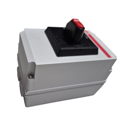 ABB DC sikkerhedsafbryder 16A 1000V 1 streng m. Sort drejegreb (OTDCP16S12M)