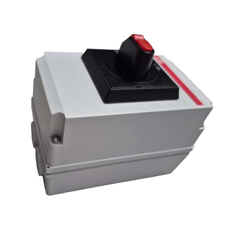 ABB DC sikkerhedsafbryder 16A 1000V 1 streng m. Sort drejegreb (OTDCP16S12M)