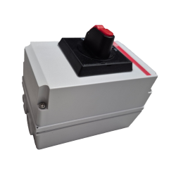 ABB DC sikkerhedsafbryder 32A 1000V 1 streng m. Sort drejegreb (OTDCP32S12M)