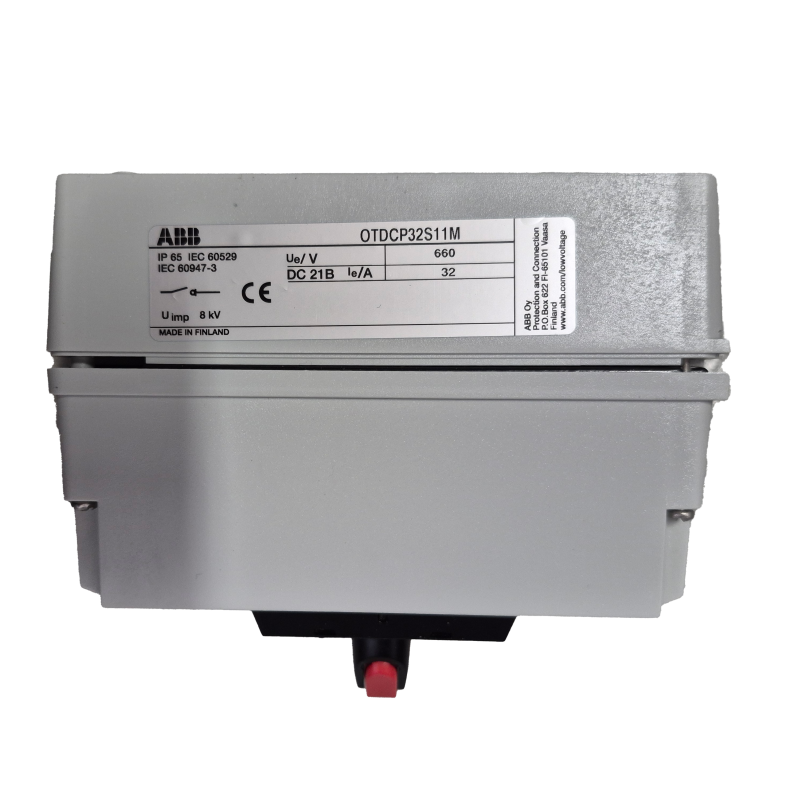 ABB DC sikkerhedsafbryder 32A 660V 1 streng m. Sort drejegreb (OTDCP32S11M)