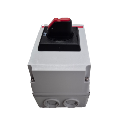 ABB DC sikkerhedsafbryder 32A 660V 1 streng m. Sort drejegreb (OTDCP32S11M)