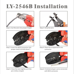 Crimp tool Universal 2,5-6 mm