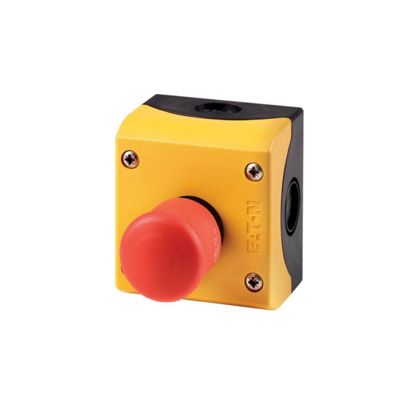 Eaton Ndstop knapp med skyddsring