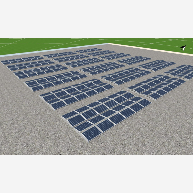 Solcellspaket 0-3 takpapp D-Dome 150kW/183,6kWp