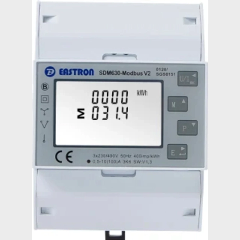 Solplanet smart meter EASTRON/SDM630-Modbus (Gennemstrms smartmeter)