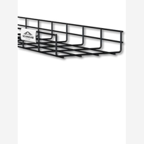 60X100 mm Gitterbakke C8 Click Svart vderbestndig (3m lngd) 24m per paket. Pris per meter.