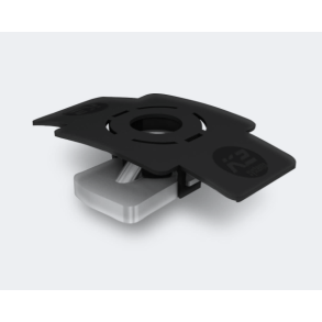 K2 MK2 insertion nut with clip, Stainless steel