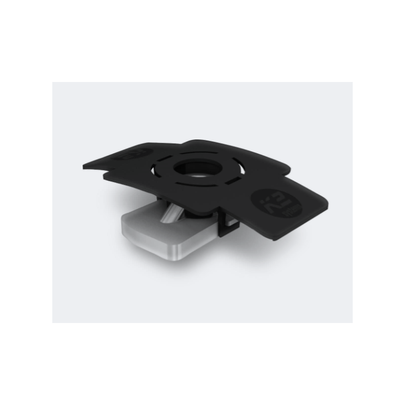 K2 MK2 insertion nut with clip, Stainless steel