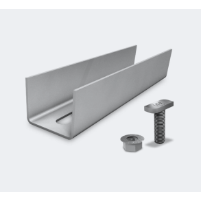 K2 Rail Connector, st for SolidRail light