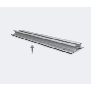 K2 Mini rail set. 38 cm. Incl. 4 screws