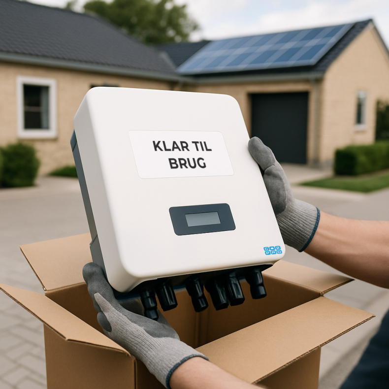 Frberedelse/instllning av inverter.