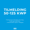 Tilmelding af anlg til forsyningsselskab 50-125kW KRVER FULDMAGT ekskl. gebyr fra forsyn.selskab